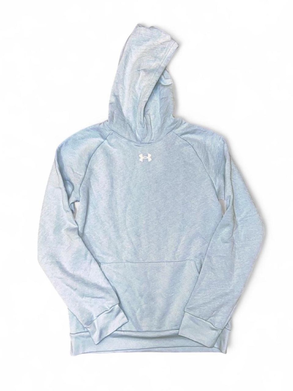 Youth Under Armour Light Blue Hooded Sweatshirt